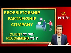 Proprietorship vs Partnership Firm vs Company Which Is Best For Business Registration
