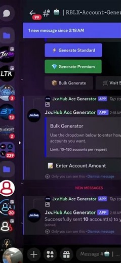 Best Roblox Account Generator #roblox #AccountGenerator #discord # #thabronx3
