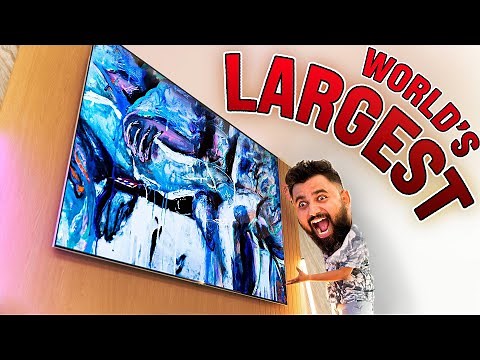 The World’s Largest OLED TV in Action!