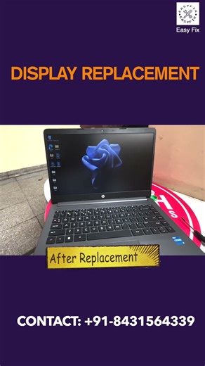 #laptoprepair #display #replacement