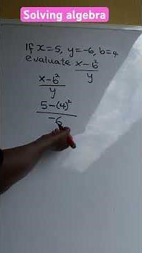 Easy algebraic expression solution #maths #mathshorts #algebra #youtube #viralvideo #subscribe
