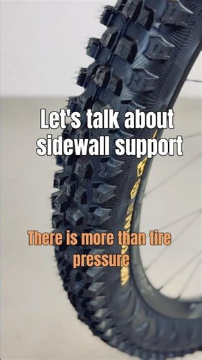 Sidewall support on your tires ☝️🚵‍♀️🛠️