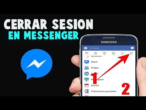 Como CERRAR Sesión en MESSENGER en Android /Salir de Messenger 💬