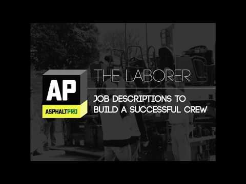 Asphalt Paving 101: What Does a Laborer Do on the Paving Crew?