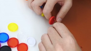 100pcs Discbound Notebook Discs DIY Planner Accessories fits for Tul,Levenger,Arc,Happy Planner,Talia(White,0.7inch/18mm)