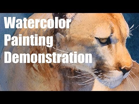 LIVE - Watercolor Painting Demo