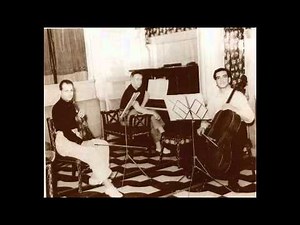 Alfredo Casella plays his Triplo Concerto Op.56 with Poltronieri, Bonucci and Koussevitzky (1936)