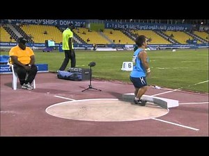 Men's shot put F40 | final | 2015 IPC Athletics World Championships Doha