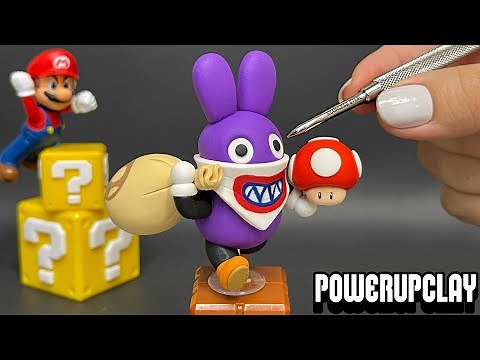 Making Nabbit from Super Mario | Polymer Clay