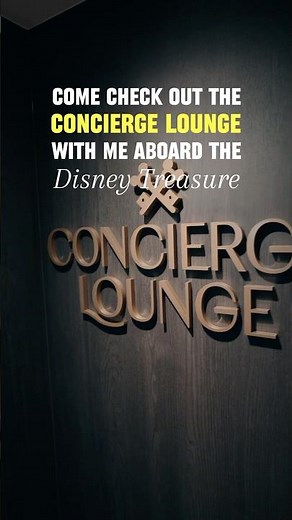 Disney Treasure Concierge Lounge and Sundeck Tour on Disney Cruise Lines #mustdodisney #diseycruise