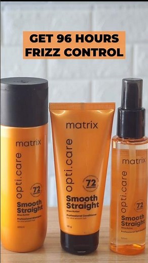 Bye Bye Frizz! Matrix Opti.Care Review & Demo | 96-Hour Smooth Hair #ad #haircare