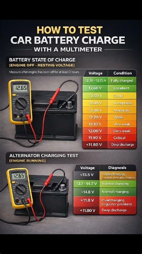 How to Check Your Car Battery Health in 5 Second | Step-by-Step Guide