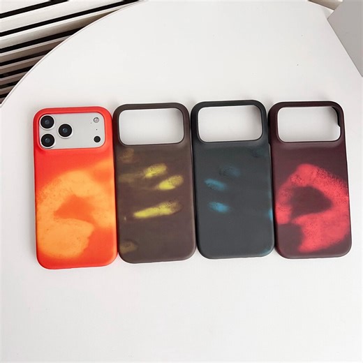 Thermal Color Changing iPhone Case | Heat Sensitive Shockproof - Etsy