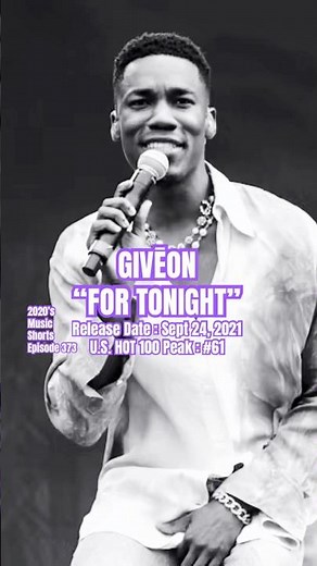 GIVĒON “For Tonight” #2020s #2020smusic #givēon #giveon
