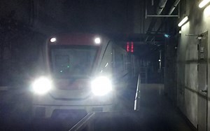 【广州地铁】【新车上线】14号线B14列车（14x061-062）嘉禾望岗折返出站 进站