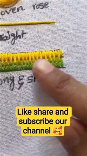 Day 4: Long & Short Stitch Magic ✨ Easy Embroidery Tutorial