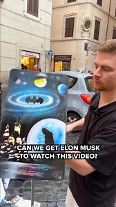 We Painted Elon Musk s Starlink For 20 Euros | Mr. Sprayusa