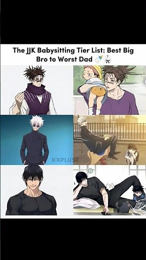 The JJK Babysitting Tier List: Best Big Bro to Worst Dad 🍼🥋