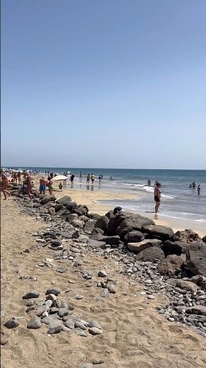 🏖️ Maspalomas Beach & Seaside Restaurants – Gran Canaria, Canary Islands 🇪🇸