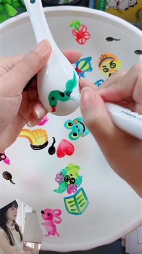 Draw a cute snake #diy