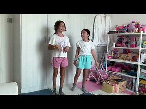 Haya learns how to do backbend