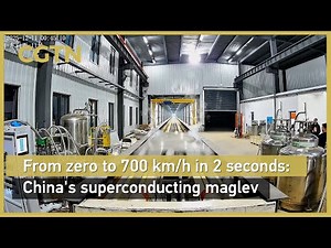 Raw: China's superconducting maglev sets world record
