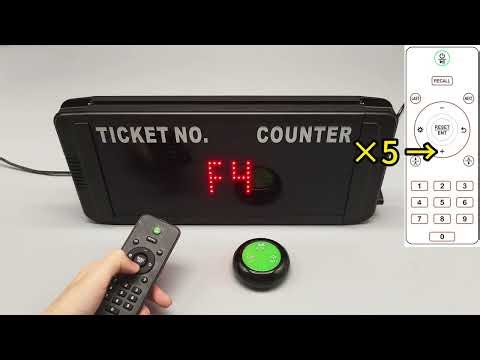 K-B31 F6-E1 How to set broadcast mode 如何设置播报模式