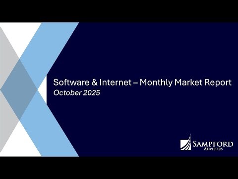 Software & Internet - Monthly M&A & VC Report: October 2025