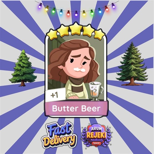 Butter Beer Monopoly Go Sticker 5 Star Harry_potter Album (set 20) - Etsy Canada