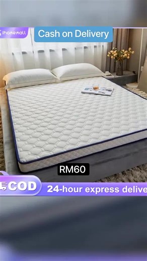 Comfortable Synthetic Latex Mattress Topper for Home