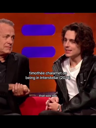 Timothee Chalamet Reflects on 'Interstellar' Experience