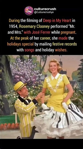 The Untold Story of Rosemary Clooney in 1954 #✨ #shorts