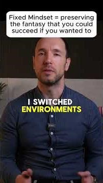 Fixed Mindset = preserving the fantasy that you could succeed if you wanted to