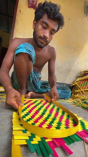 Amazing Kula Making Process Using Bamboo | Art Action