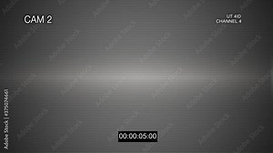 CCTV Camera overlay or screen mode texture.