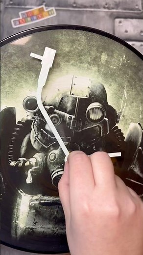 MAKING A FALLOUT RECORD CLOCK!