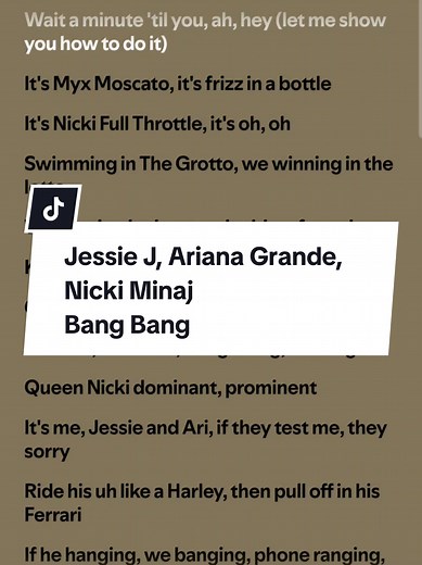Bang Bang: Jessie J, Ariana Grande, Nicki Minaj