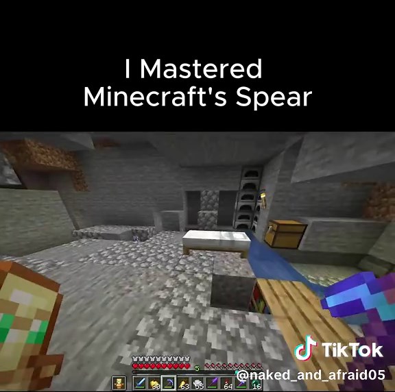 Mastering Minecraft's Spear Technique Part 4