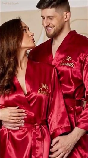✨ Custom Couple Robe — Personalized Matching Robes for Romantic Moments ✨
