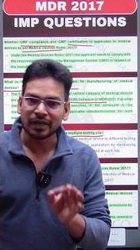“Medical Devices Rules 2017 🔥 | Top MCQs for UPSC Drug Inspector 2025 💊
