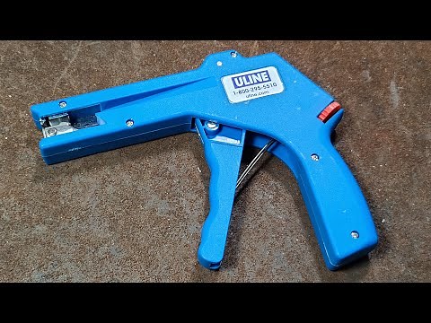 Performance Tool/ULine Automatic Zip & Cable Tie Binding Tool Review