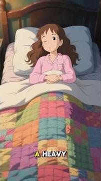 The Magic Quilt That Helps Kids Sleep Peacefully 🧵🌙 #shorts #bedtimestories #kids #adventure #story