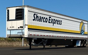 【YouTube】美卡付费mod_Vanguard冷藏拖车2023|[ATS v1.46] Vanguard Reefer Trailer 2023