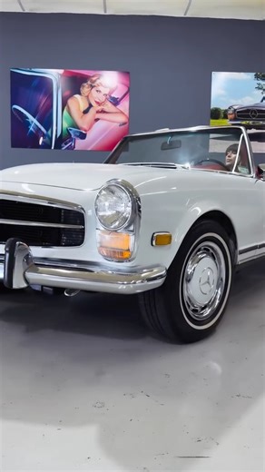 Unique Cars of Palm Beach | Untouched, unrestored, original 💫 1969 Mercedes Benz 280SL All Matching numbers and colors to the Data Card, original with one... | Instagram