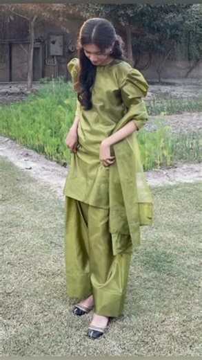 Farshi shalwar dress designing ideas for this Eid 😍/Summer lawn /aesthetic Pinterest #eidkurta