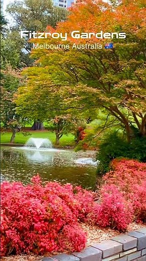 FITZROY GARDENS | MELBOURNE AUSTRALIA 🇦🇺 #liveablecity #beautifuldestination #melbourne #australia