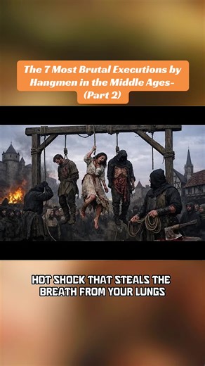 P.2- The 7 Most Brutal Executions by Hangmen in the Middle Ages #Tudor #TudorHistory #TudorFacts #BritishHistory #foryou