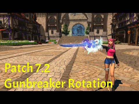 FFXIV- 7.2 Gunbreaker Rotation (2.50 GCD)