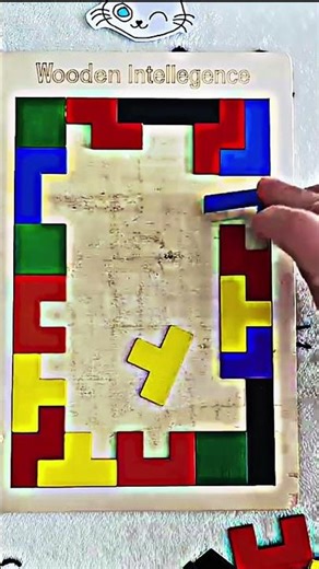 👉 99% People FAIL This Wooden Tetris Puzzle 😱 | Can You Solve It?#PuzzleChallenge #BrainTest #Shorts