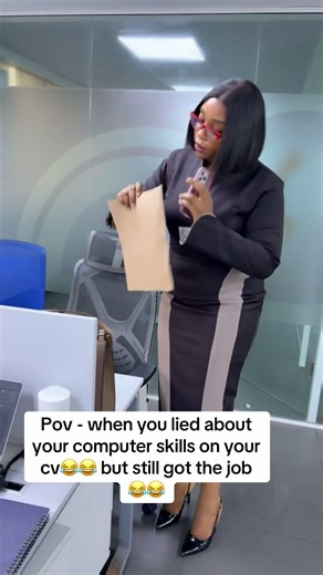 Rate my computer skills😂 #corporate #funny #fypシ #relatable #comedy #cute #officelife